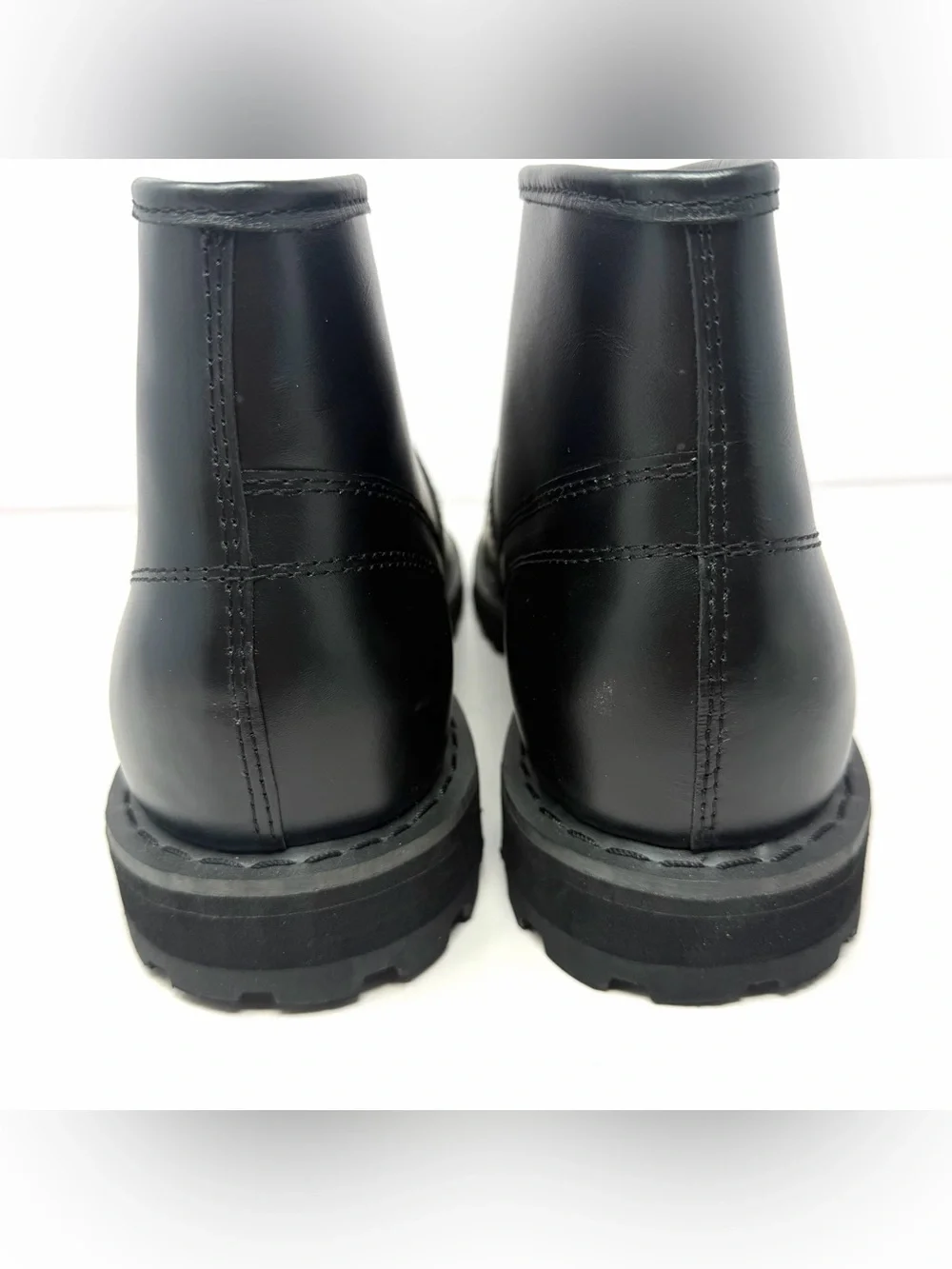 VTG Demonia Men’s Classic Mod Monkey Boots Sz 10 Black Leather Punk Skin Oi Rare